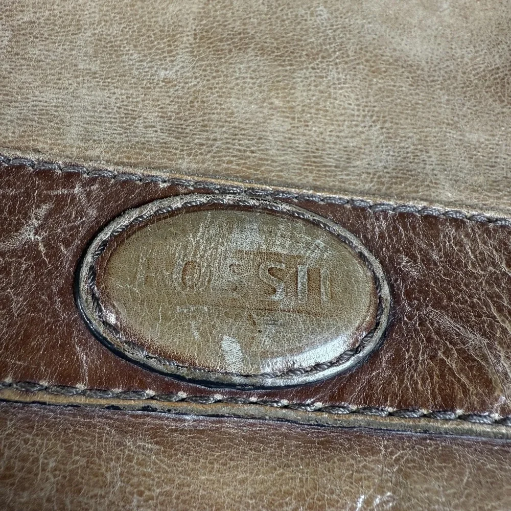 Fossil vintage brown